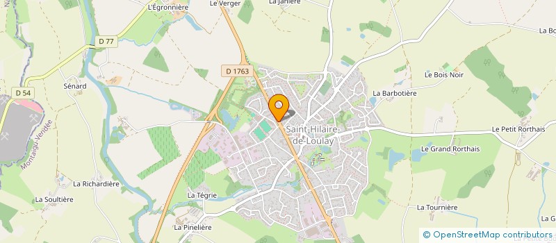 localisation de l'entreprise MDJC à MONTAIGU-VENDEE