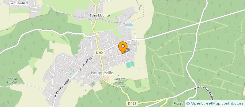 localisation de l'entreprise MDJC  HOUPPEVILLE