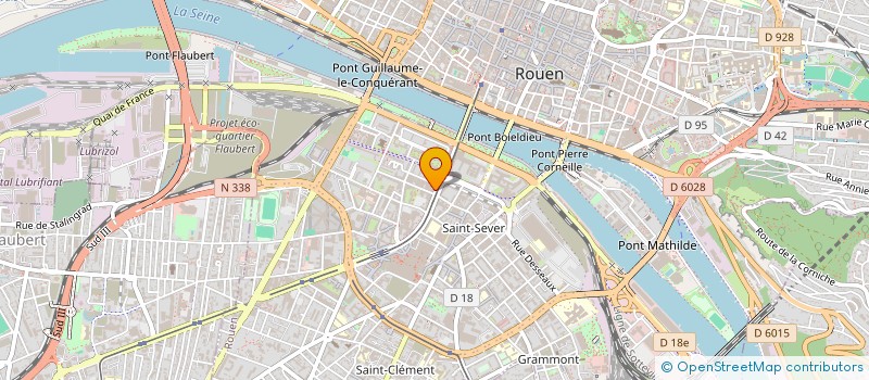 localisation de l'entreprise MDJE à ROUEN