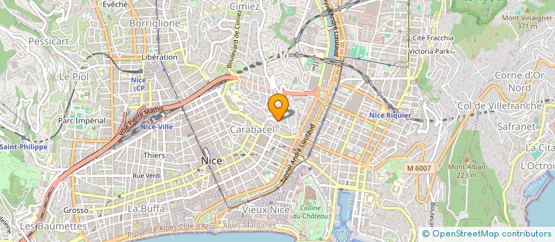 localisation de l'entreprise MDJUAN à NICE