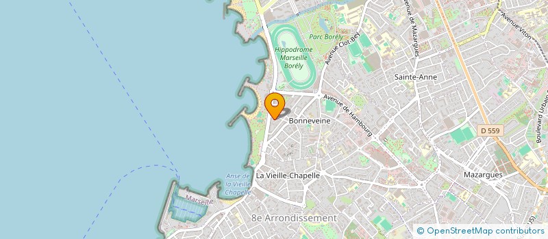 localisation de l'entreprise MDK à MARSEILLE 8