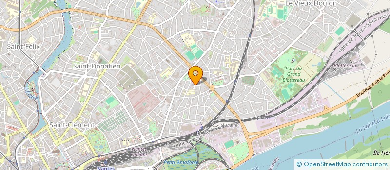 localisation de l'entreprise MDK à NANTES