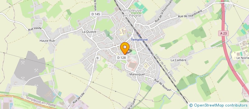 localisation de l'entreprise MDK  TEMPLEUVE-EN-PEVELE