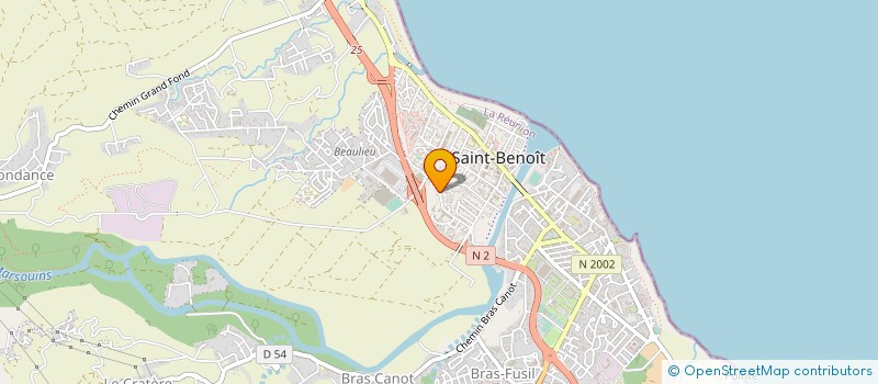 localisation de l'entreprise MDK MULTISERVICES  SAINT-BENOIT