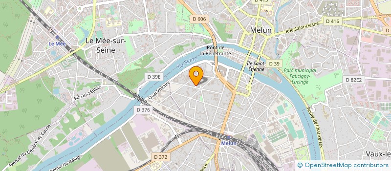 localisation de l'entreprise MDK PEINTURE à MELUN