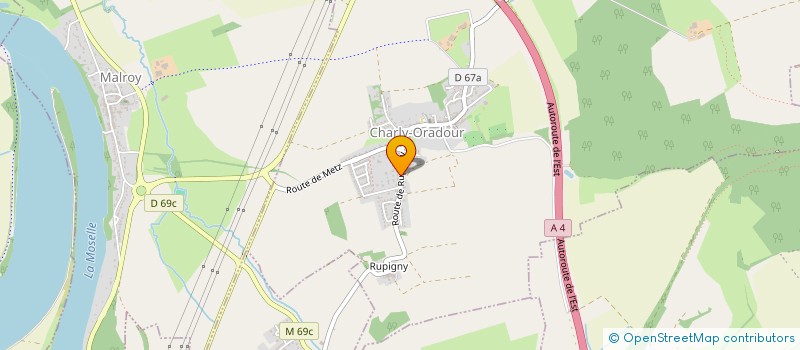 localisation de l'entreprise MDKH  SANRY-SUR-NIED