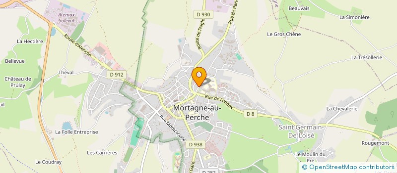 localisation de l'entreprise MDL à MAUVES-SUR-HUISNE
