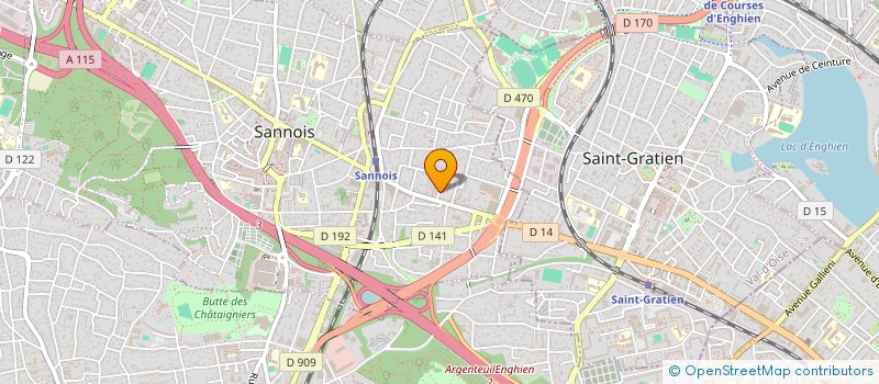 localisation de l'entreprise MDL  SANNOIS