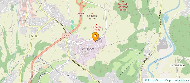 localisation de l'entreprise MDL  LE PUY-EN-VELAY