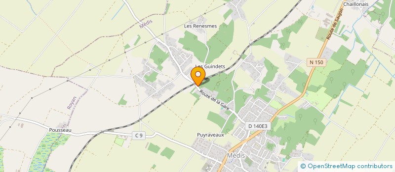 localisation de l'entreprise MDL  MEDIS