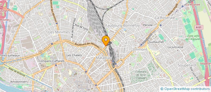 localisation de l'entreprise MDL CONSTRUCTIONS SARL à TOULOUSE
