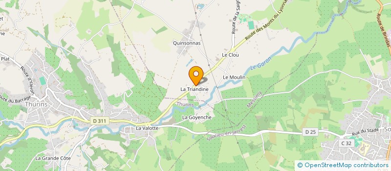 localisation de l'entreprise MDL ELECTRICITE à MESSIMY