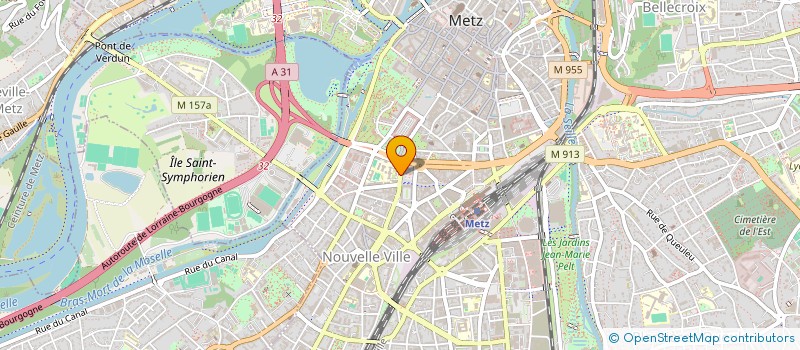 localisation de l'entreprise MDL GDLT  METZ