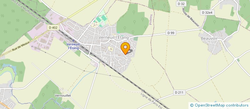 localisation de l'entreprise MDL HOLDING  VERNEUIL-L'ETANG