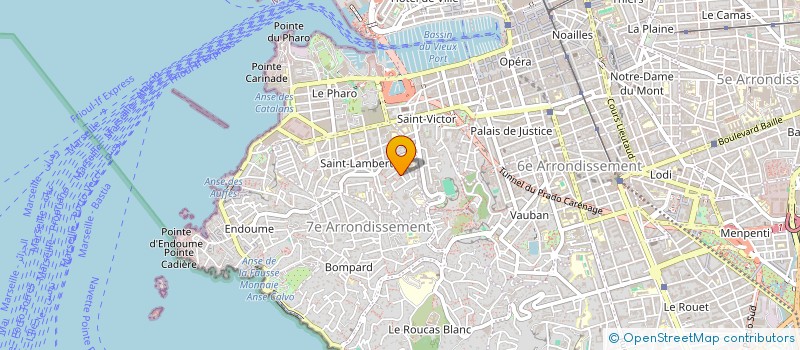 localisation de l'entreprise MDL HOLDING INVEST  MARSEILLE