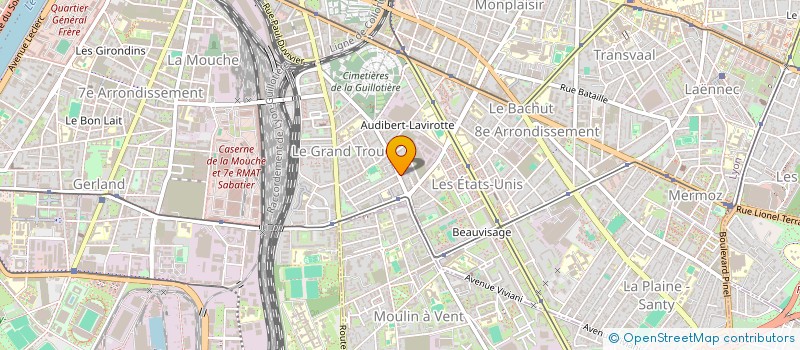 localisation de l'entreprise MDL IMMO  LYON