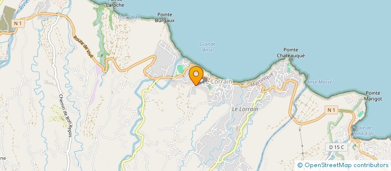 localisation de l'entreprise MDL J. PERNOCK  MDL GOLDEN FLOW MAISON DES LYCEENS DU LYCEE LPO JOSEPH PERNOCK  LORRAIN