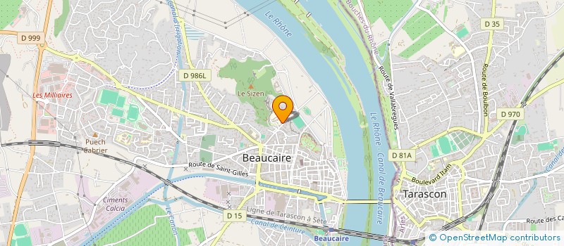 localisation de l'entreprise MDL MAISON DES LYCEENS  BEAUCAIRE