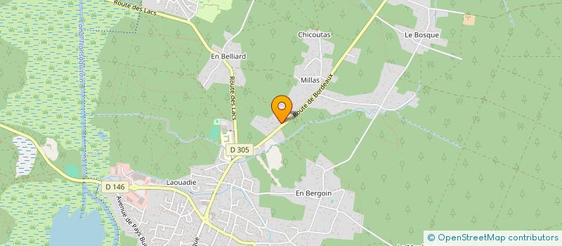 localisation de l'entreprise MDL MARKETING à BISCARROSSE