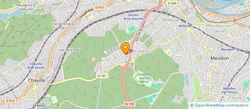 localisation de l'entreprise MDL MARKETING DIRECT LOCAL  SEVRES