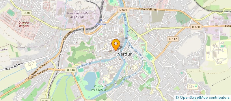 localisation de l'entreprise MDLB  VERDUN