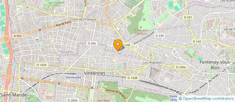 localisation de l'entreprise MDLF CONSULTING à MONTREUIL