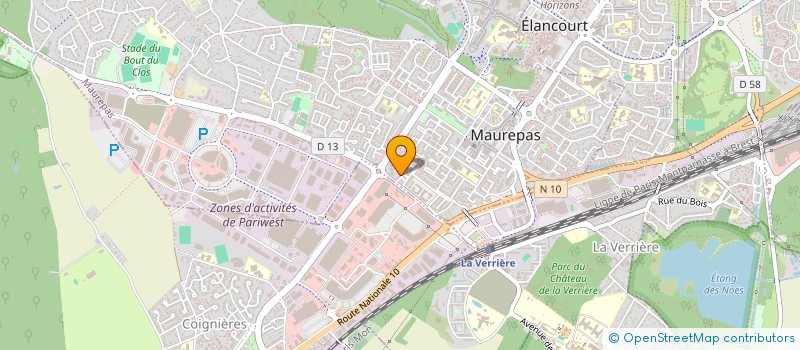 localisation de l'entreprise MDLF FBA  MAUREPAS