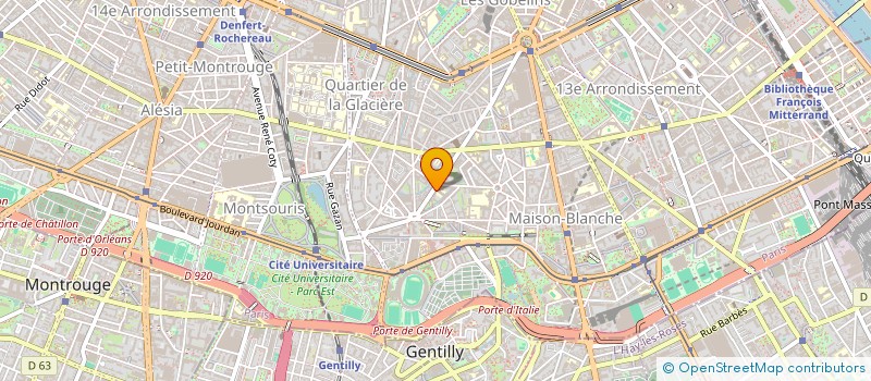 localisation de l'entreprise MDLG-CONSEIL  PARIS