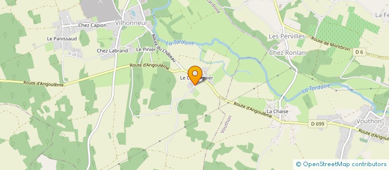 localisation de l'entreprise MDLM à MOULINS-SUR-TARDOIRE