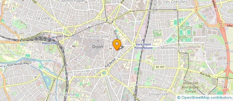 localisation de l'entreprise MDLP à DIJON