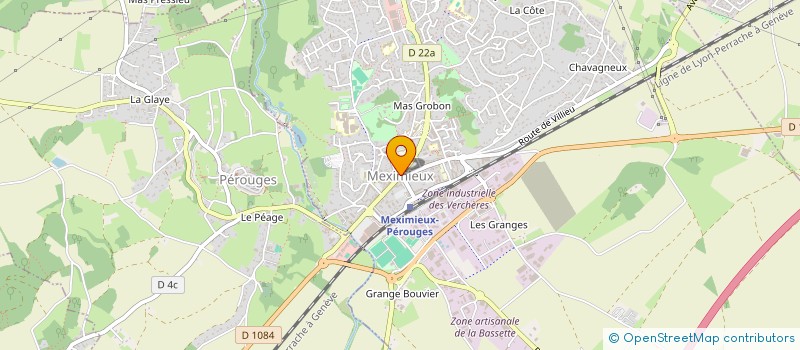 localisation de l'entreprise MDLP MEXIMIEUX  MEXIMIEUX