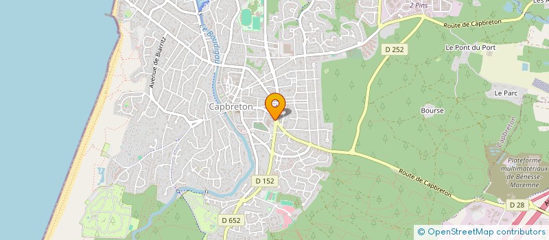 localisation de l'entreprise MDLT  CAPBRETON