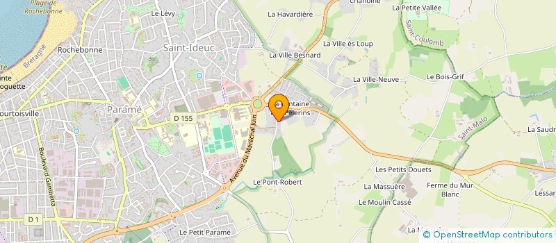 localisation de l'entreprise MDM  SAINT-MALO
