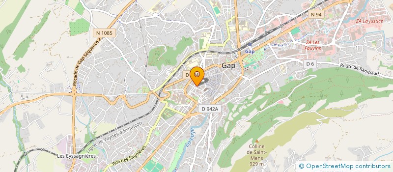 localisation de l'entreprise MDM  GAP