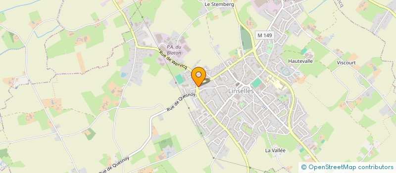 localisation de l'entreprise MDM à LINSELLES