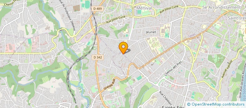 localisation de l'entreprise MDM  THOIRAS