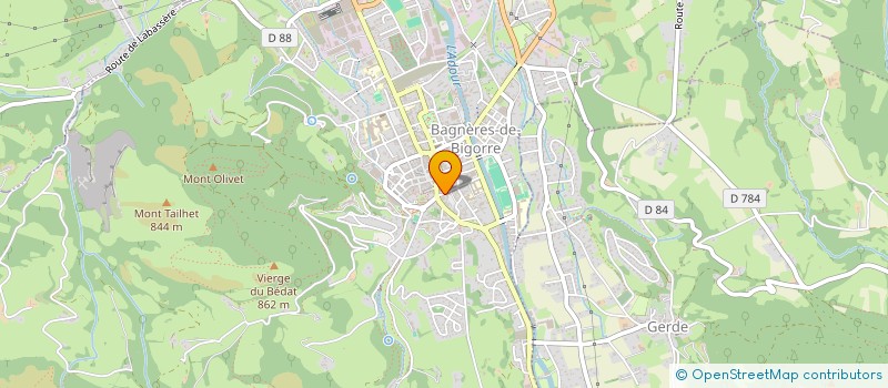 localisation de l'entreprise MDM  BAGNERES-DE-BIGORRE