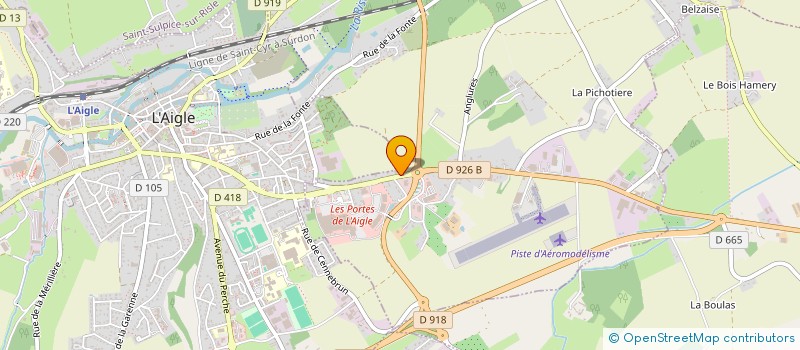 localisation de l'entreprise MDM. à SAINT-SULPICE-SUR-RISLE