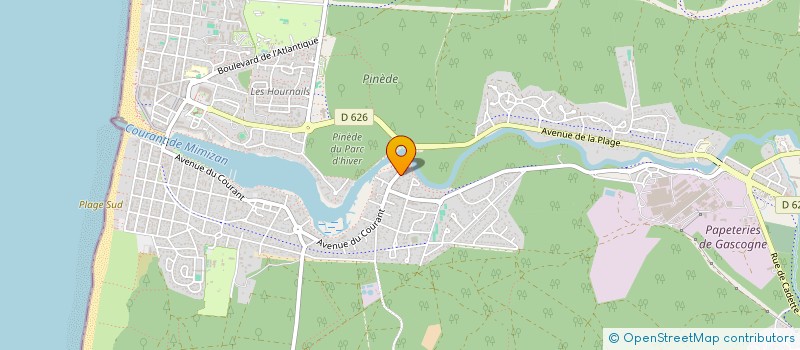 localisation de l'entreprise MDM  MIMIZAN