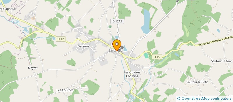 localisation de l'entreprise MDM à LINARDS