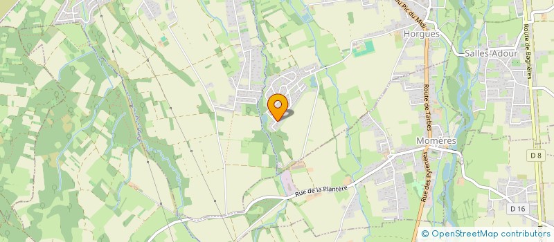 localisation de l'entreprise MDM  HORGUES