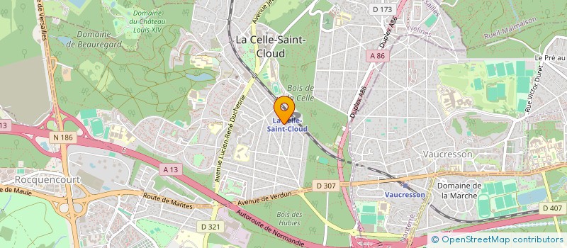 localisation de l'entreprise MDM  LA CELLE-SAINT-CLOUD