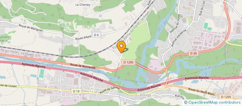 localisation de l'entreprise MDM  MARIGNIER