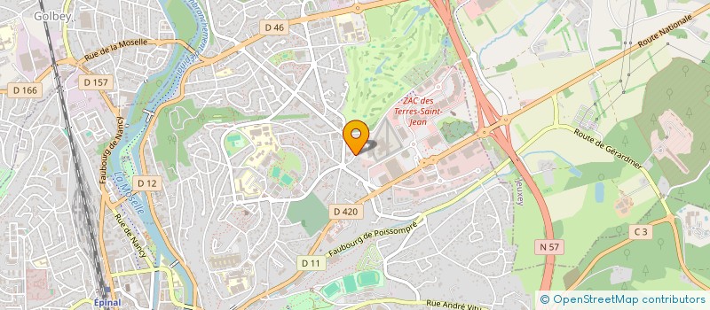 localisation de l'entreprise MDM AVOCATS  GERARDMER