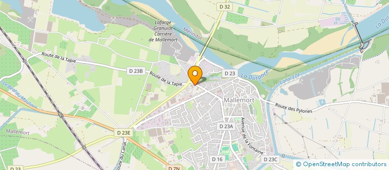 localisation de l'entreprise MDM BIS  MALLEMORT