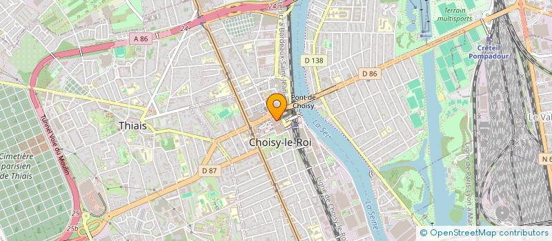 localisation de l'entreprise MDM & CO à CHOISY-LE-ROI