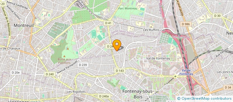 localisation de l'entreprise MDM DESIGN à FONTENAY-SOUS-BOIS