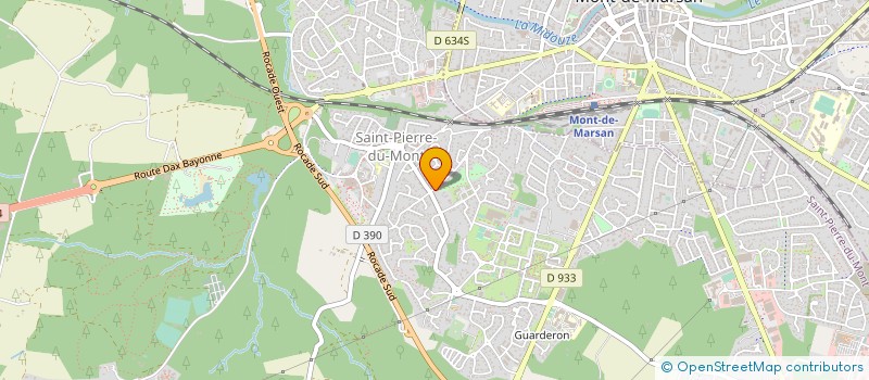 localisation de l'entreprise MDM ENERGIE  SAINT-PIERRE-DU-MONT