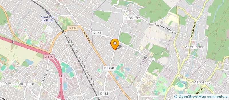 localisation de l'entreprise MDM IMMO à SAINT-PRIX