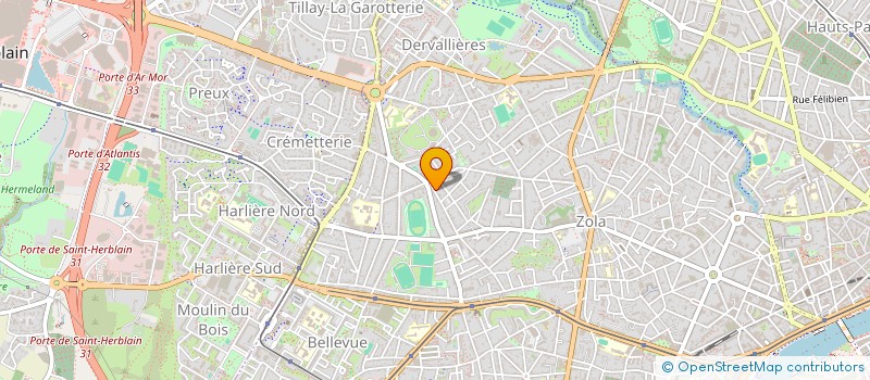 localisation de l'entreprise MDM IMMO à NANTES